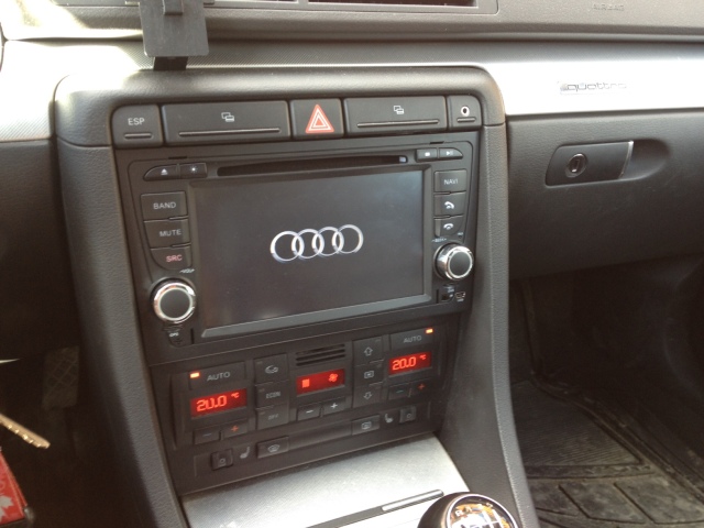 For Sale: New OEM fit Head Unit, with DVD, NAV, BlTooth, fits: Audi A4