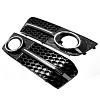 Audi RS style grilles for A4, S4, A5, S5 and fog light covers-rs4-foglight-grille.jpg