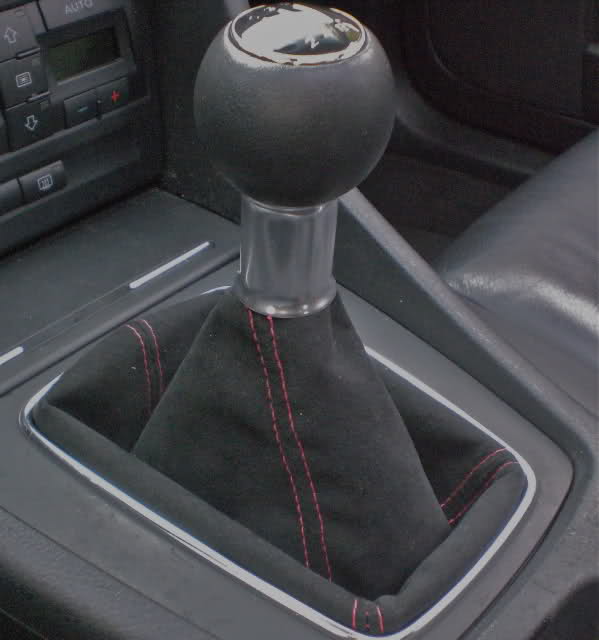 Audi A4 B6 B7 Black Manual Gear Stick Surround Trim