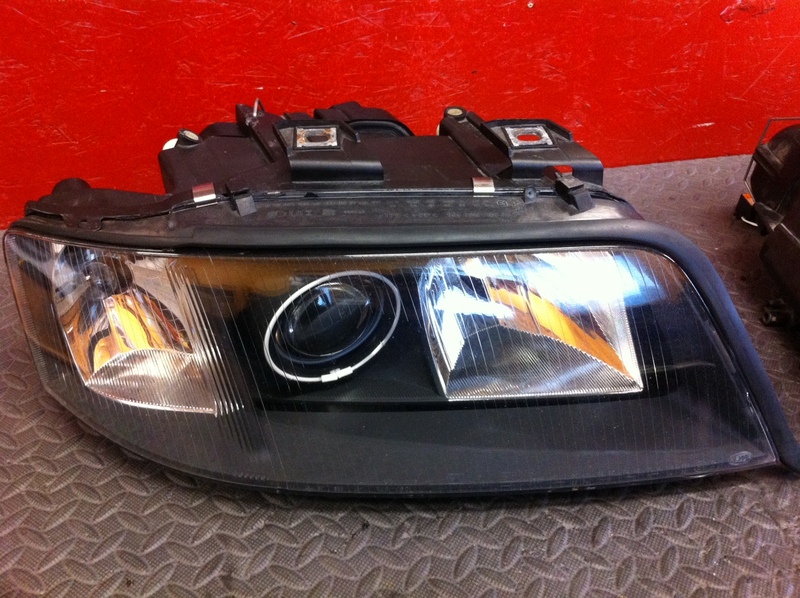 For Sale: C5 A6 Blacked-out bixenon headlights with CCFL halos - Audi Forum  - Audi Forums for the A4, S4, TT, A3, A6 and more!