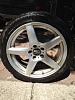 Winter Blizzak tires mounted on alloy wheels.  Size 225/45 R18-photo.jpg