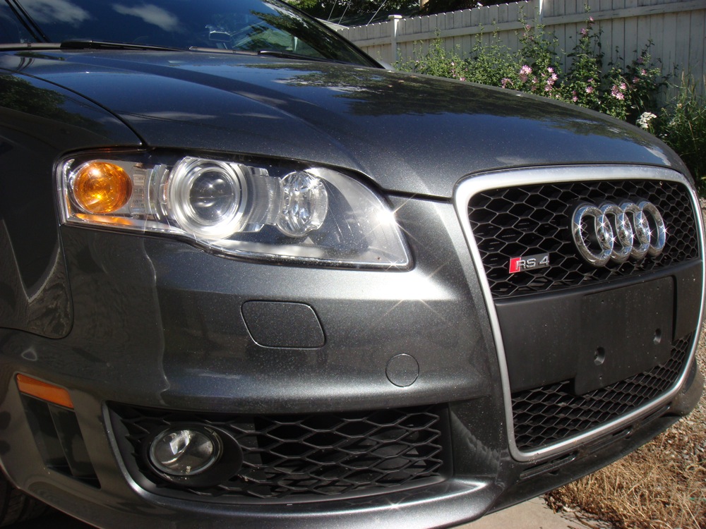 Audi Front License Plate Bracket Removal